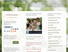 Tablet Screenshot of masterspersonalstatement.com